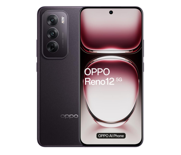 OPPO Reno12 12/256GB 80W Czarny - 1260486 - zdjęcie